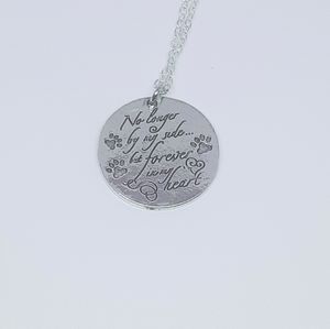 Personalized Pendant Necklace